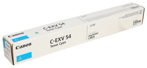 Canon C-EXV54 Cyan for iR C3025/C3025i/C3125i (8 500 pgs.)