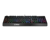 Фото Gaming Keyboard MSI VIGOR GK20, Wired, membrane Keyboard with ergonomic keycaps and wrist rest. 12 Key Anti-ghosting Capability. Water Resistant (spill-proof), Static multi-colour backlighting, Black