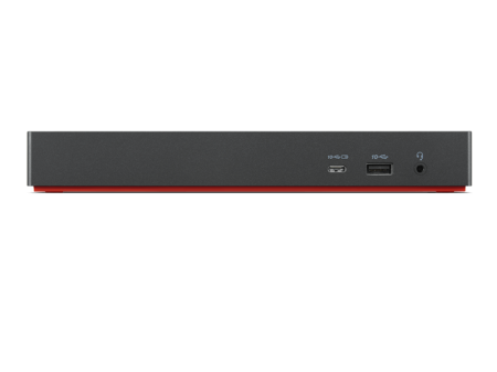 Фото ThinkPad Universal Thunderbolt 4 Dock (2x DP 1.4, 1x HDMI 2.1, 1x Thunderbolt 4, 4x USB 3.1 Gen 2, 1x USB-C, 1x RJ-45, 1x Combo Audio Jack 3.5mm)