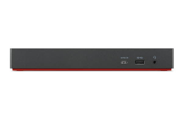 Фото ThinkPad Universal USB-C Dock (2x DP 1.4, 1x HDMI 2.0, 3x USB 3.1, 2x USB 2.0, 1x USB-C, 1x RJ-45, 1x Combo Audio Jack 3.5mm)