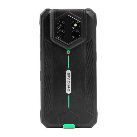 Фото MIG A65, MT6789 2,2 Ghz, 8Gb/128Gb, 1612*720 LCD, 32MP/48MP, 4G LTE, Android 14 без GMS, Wi-Fi 2.4GHz/5GHz, Bluetooth 5.1 BLE, NFC, кабель USB Type-C, блок питания USB