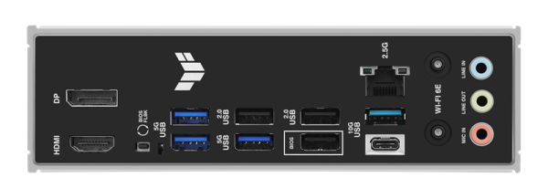 Фото ASUS TUF GAMING B850-E WIFI, AM5, B850, 4*DDR5, 4*SATA, 3*M.2, 4*USB 3.2, 3*USB 2.0, Type-C, 3*PCIx16, 1*PCIx1, DP+HDMI, ATX; 90MB1L20-M0EAY0