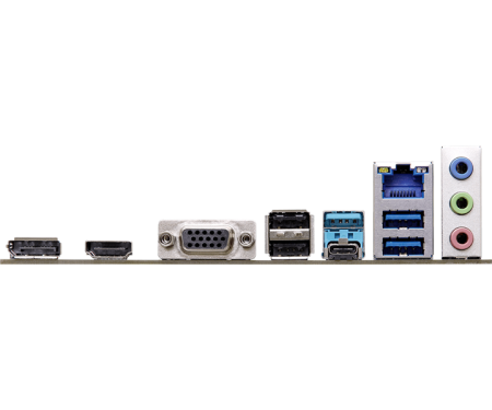 Фото ASROCK B760M-HDV/M.2, LGA1700, B760, 2*DDR5, 4*SATA, 2*M.2, 3*USB 3.2, 2*USB 2.0, Type-C, 1*PCIx16, 2*PCIx1, 1*M.2 (Key E), HDMI+DP+D-Sub, mATX