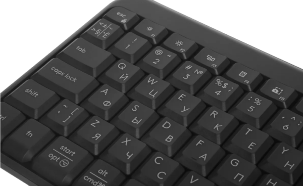 Фото Logitech Wireless Desktop MK250 (Keybord&mouse), Bluetooth, Black, Rus/Eng, [920-013853]