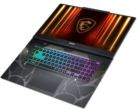 Фото MSI Cyborg 17 B2RWGKG-286XRU Core 7-240H 17.3" FHD (1920*1080),144Hz DDR5 32GB (16GB*2),1TB SSD,NV RTX 5070 (8GB GDDR7),55.2Whr,2,5kg,Dos,1y,Translucent Black
