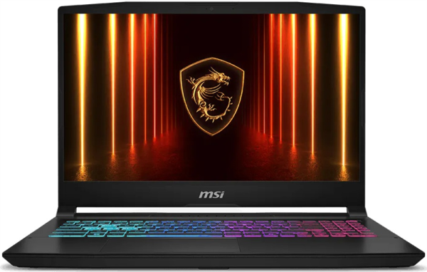 MSI Katana 15 HX B14WFK Core i7-14650HX 15.6" FHD (1920*1080), DDR5 16GB (8GB*2),1TB SSD, NV RTX5060 GDDR7 8GB,backlight,Black,75Whr,2.4kg,1y,Dos,Black