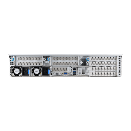 Фото ASUS RS720-E11-RS12U 2U, 2x LGA4677, 32x DDR5(4800), 12x 3,5 (8xNVMe/SAS/SATA+4 NVMe/SATA), 2xM.2 slot 2280, 6x PCIe G5 x8 or 3 x PCIe G5 x16, up to 4 dual-slot GPUs, 1x OCP 3.0, 2x10Gbe RJ45, 2x2600W