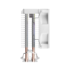 Фото Ocypus Gamma A20 WH ARGB, 92mm FARGB FAN, Top FARGB Panel, 2 HEAT PIPES, 3-PIN, 1900 RPM, 21DBA, HYDRO BEARING, LGA115X/1200/1700/18XX, AM4/AM5