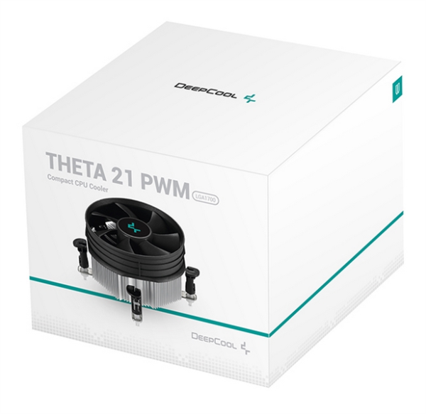 Фото DEEPCOOL THETA 21 PWM 1700 LGA1700 (45шт/кор, TDP 95W, PWM, FAN 92mm) Color BOX (DP-ICAP-T21P-17)