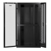 Фото SMARTWATT Серверный шкаф Rack S-Series 42U 600x1070мм, двери с перфорацией, боковые панели 4шт и ролики в комплекте, черный (4512020620015)