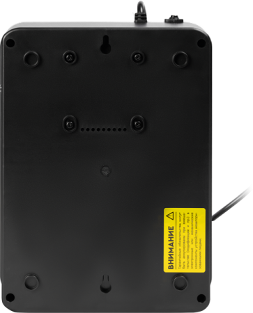 Фото SMARTWATT ИБП линейно-интерактивный, мощность 600/360 ВА/Вт, напольный/настенный, LCD дисплей, Shuko CEE7/4 - 8 шт. (4 шт. с резервным питанием, 4 шт. - сетевой фильтр), встроенные АКБ (3703020280001)