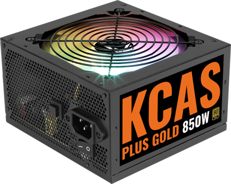 Фото Formula V Line KCAS PLUS GOLD 850W RGB, 850W, ATX3.1/PCIe5.1, APFC, 80+ Gold, 12cm Fan