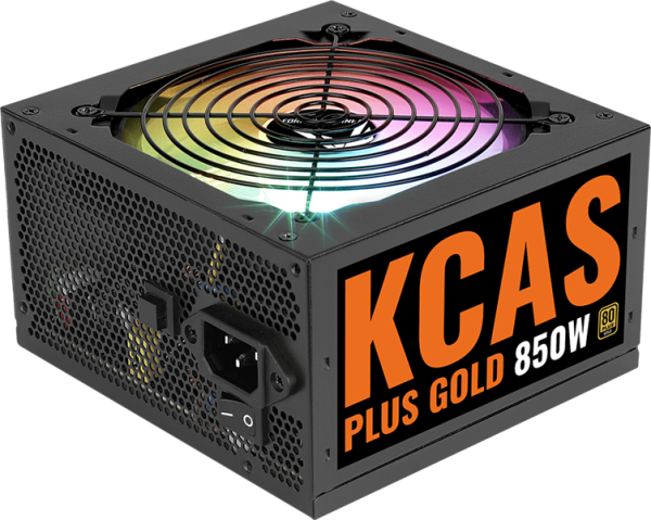 Фото Formula V Line KCAS PLUS GOLD 850W RGB, 850W, ATX3.1/PCIe5.1, APFC, 80+ Gold, 12cm Fan
