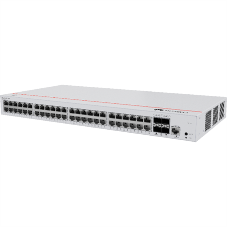 Фото HUAWEI eKit S220-48P4S (L2, 48*10/100/1000BASE-T ports(380W PoE+), 4*GE SFP ports, built-in AC power)