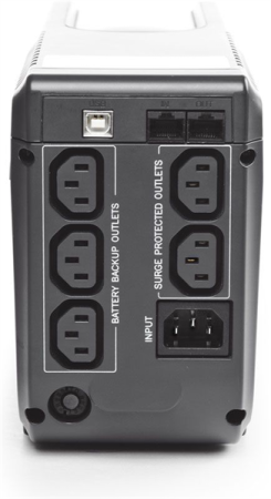 Фото Powercom Back-UPS IMPERIAL, Line-Interactive, 625VA/375W, Tower, 5*IEC320-C13 (2 surge & 3 batt), USB (507304)