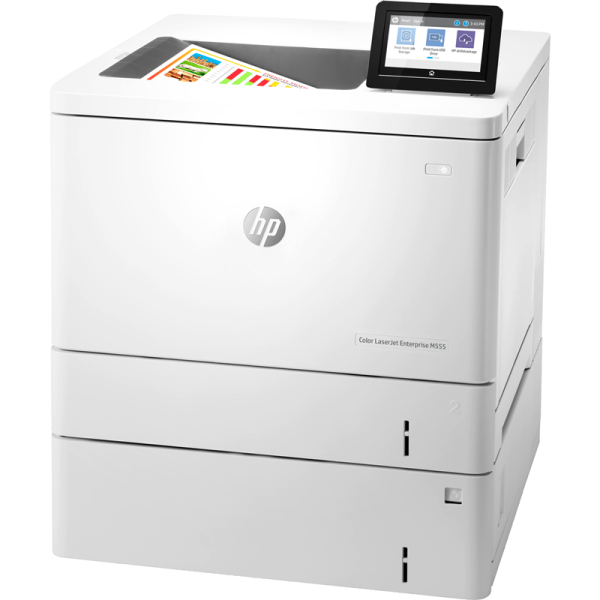 Смотреть HP Color LaserJet Enterprise M555x (7ZU79A) Фото HP Color LaserJet Enterprise M555x (7ZU79A)