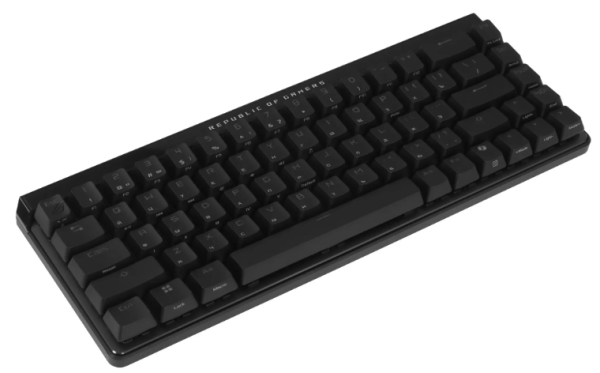 Фото ASUS M605 ROG FALCHION ACE HFX, Wired, 65%, PBT, RGB Lighting, Black