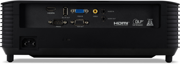 Фото Acer projector X129H, DLP, XGA, 4800 Lm, 20000:1, EMEA, 2.7 Kg, EURO Power (replace MR.JR811.00Y, MR.JTH11.00Q, X128HP)