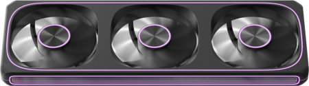 Фото Formula V Line AIR FUSION 3 BK, 360x120x28mm, ARBG 3pin + PWM 4pin, 500-1800 RPM, 34.95 DBA MAX, HYDRO BEARING