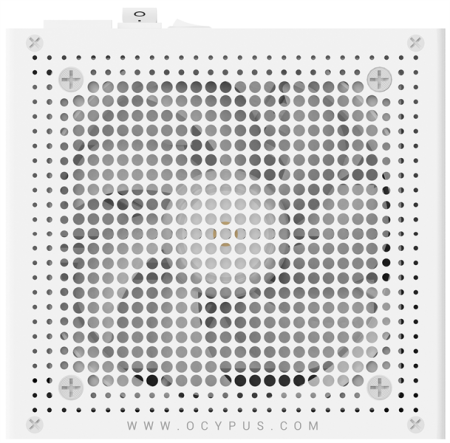 Фото Ocypus Iota P1200 WH, 1200W, APFC, 80+ Gold, ATX 3.1, Fully Modular, 120mm Fan
