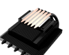 Фото ID-COOLING IS-50X V3 LGA1700/1200/115X/AM5/AM4 низкопрофильный высота 56mm (27шт/кор, TDP 130W, PWM, 5 тепл.трубки прямого контакта, FAN 120mm, черный) BOX