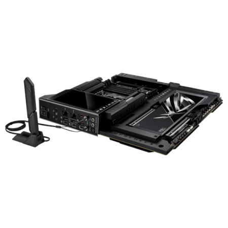Фото ASUS ROG MAXIMUS Z890 EXTREME, LGA1851, Z890, 4*DDR5, 4*SATA, 6*M.2, 7*USB 3.2, Type-C, 2*PCIx16, 2*PCIx4, 2*Thunderbolt™ 5, HDMITM, ATX; 90MB1IA0-M0EAY0