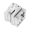 Фото Ocypus Delta A62 WH ARGB, 2x120mm ARGB FAN, Top Panel, 6 HEAT PIPES, 4-PIN PWM, 500-2000 RPM, 29DBA, HYDRO BEARING, LGA115X/1200/1700/18XX, AM4/AM5