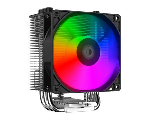 Фото ID-COOLING SE-903-XT FRGB LGA1700/1200/115X/AM5/AM4 (30шт/кор, TDP 130W, PWM, 3 тепл.трубки прямого контакта, FAN 92mm, Dynamic Multi-Color LED) RET