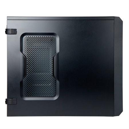 Фото Midi Tower InWin PE689 Black 650W B65E 80plus Bronze USB3.0*2+A(HD)+front fan 120mm*1+rear fan 120mm*1+ 2*2SATA+1*1SATA / holes for SL20” RACKMOUNT