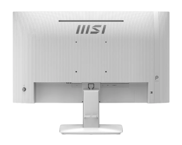 Фото MSI PRO MP243W E14 23.8" 16:9 FHD(1920x1080) IPS Flat,4ms(GTG),1500:1,100M:1,300nit,178/178,HDMI, DP, Speaker,Tilt,VESA,144Hz,White,1y war-ty