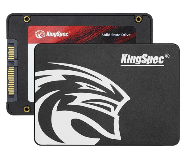 KingSpec SSD 960GB SATA III 2.5" R570/W520MB/s 3D NAND MTBF 1M 68000/74000 IOPS 480TBW