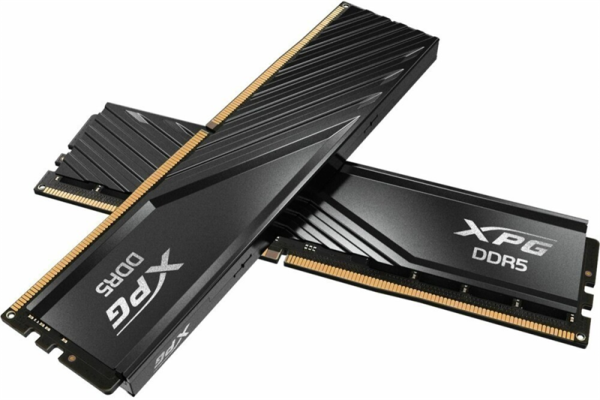 Фото ADATA LANCER BLADE DDR5 DIMM 32GB 6400MHz 2*16GB 32-39-39 1.4V BLACK DUAL TRAY