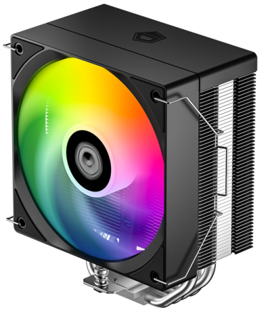 Фото ID-COOLING SE-214-XT V2 ARGB LGA1851/1700/1200/115X/AM5/AM4 (16шт/кор, TDP 200W, PWM, 4 тепл.трубки прямого контакта, FAN 120mm, Addressable RGB LED) RET
