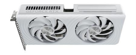 Фото PALIT NE75060U19P1-GB2063M RTX5060 WHITE OC 8GB GDDR7 128bit 3-DP HDMI/sticker