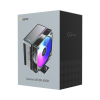 Фото Ocypus Gamma A40 BK ARGB, 100mm ARGB FAN, Top ARGB Panel, 4 HEAT PIPES, 4-PIN PWM, 600-2400 RPM, 29DBA, HYDRO BEARING, LGA115X/1200/1700/18XX, AM4/AM5