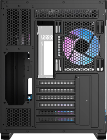 Фото Ocypus Iota C70 BK ARGB, ATX, Type-C(3.1)*1, USB3.0*2, BOTTOM 3x120mm ARGB, REAR 1x120mm ARGB, MB SIDE 2x120mm ARGB