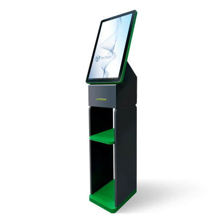 Фото Интерактивный терминал Nextouch NextStand 24PQ (напольный): 23,6", FHD(1920х1080), PCAP, 10 касаний, 250 кд/м, Intel Core i3, DDR4 8Gb, 128 Gb, Динамики: 2х5 Вт, Wi-Fi, USB 2.0, LAN, ОС: Windows IoT