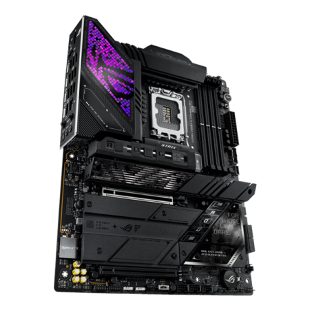 Фото ASUS ROG STRIX Z890-E GAMING WIFI, LGA1851, Z890, 4*DDR5, 4*SATA, 7*M.2, 10*USB 3.2, 2*Type-C, 2*PCIx16, 2*Thunderbolt™ 4, HDMI+DP, ATX; 90MB1IM0-M0EAY0