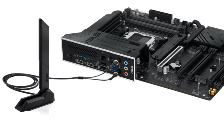 Фото ASUS X870 MAX GAMING WIFI7, AM5, X870, 4*DDR5, 4*SATA, 3*M.2, 4*USB 3.2, 4*USB 2.0, 2*Type-C, 5*PCIx16, HDMI, ATX; 90MB1LY0-M0EAY0