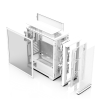 Фото ZALMAN Z10 DUO White, ATX, WHITE, WINDOW, 2x3.5", 2x2.5", 2xUSB3.0, 1xUSB 3.1 Type-C, FRONT 3x120mm Infinity Mirror ARGB, REAR 1x120mm Infinity Mirror ARGB, replaceable front panel