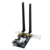 Фото ASUS PCE-BE6500 // WI-FI 7 802.11be, 2882 + 688Mbps, PCI-E Adapter, 2 antenna