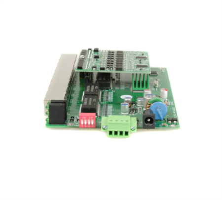 Фото OSNOVO SW-80800/IC-P Бескорпусной промышленный PoE коммутатор на 8 портов. Порты: 1 x GE (10/100/1000Base-T) с PoE BT (до 90W); 7 x GE (10/100/1000Base-T) с PoE (до 30W). Встроенная грозозащита. Соотв
