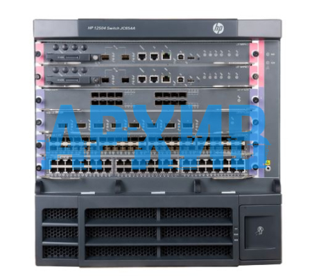 HPE FlexFabric 12504 (постоянный ток) (JC655A)