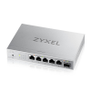 Фото Мультигигабитный коммутатор Zyxel XMG-105, 5xRJ-45: 1/2.5G, 1xSFP+, настольный, бесшумный