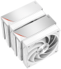 Фото PCCooler RZ620 WH, 2x120mm FAN, 6 HEAT PIPES, 4-PIN PWM, 500-2200 RPM, 32 DBA, FDB BEARING, LGA 1851/1700/1200/115X, AMD AM5/AM4