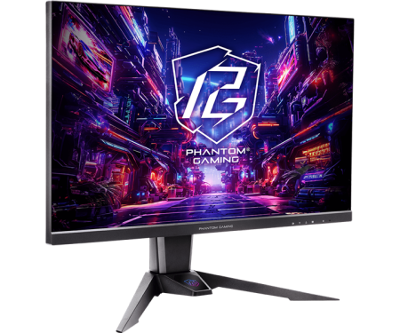 Фото ASROCK 27" PG27QFT2A IPS 2560X1440 1 ms MPRT 400 cd 180 Hz VESA DisplayHDR400 DP HDMI*2 Swivel HAS Black