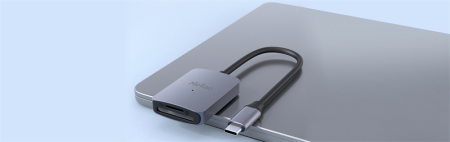 Фото Netac Flash card reader WK12, USB3.0 Type-C to mSD/SD (repl. NT09WK12-30GR)