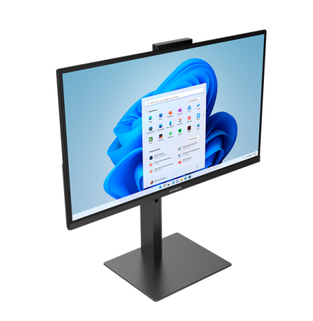 Фото IRBIS GroovyAIO 24; 23.8" (I5-1250P;1920x1080; IPS; 16GB (2*8) DDR4/512GB NVME SSD, wifi6 AX101, microSD, type C full function, RJ45, WebCam 5MP(magnetic), HAS; EU 19V 3.42A, wired k+m, Win11Pro, Кит