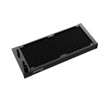 Фото Ocypus Sigma L24 BK ARGB, 240mm, LCD Pump 2.4", 2x120mm ARGB fans, LGA115X/1200/1700/18XX, AM4/AM5