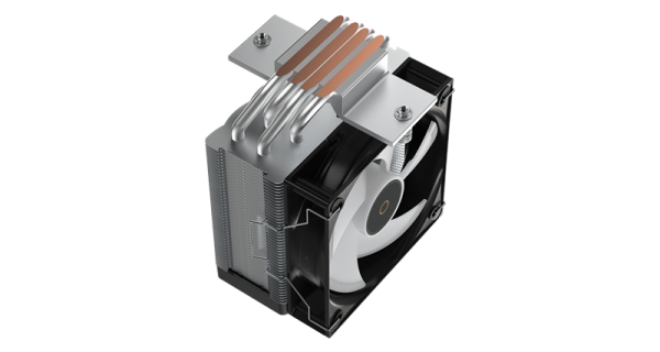 Фото Ocypus Gamma A40 BK ARGB Digital, 100mm ARGB FAN, Top Display Panel, 4 HEAT PIPES, 4-PIN PWM, 600-2400 RPM, 29.5DBA, HYDRO BEARING, LGA115X/1200/1700/18XX, AM4/AM5
